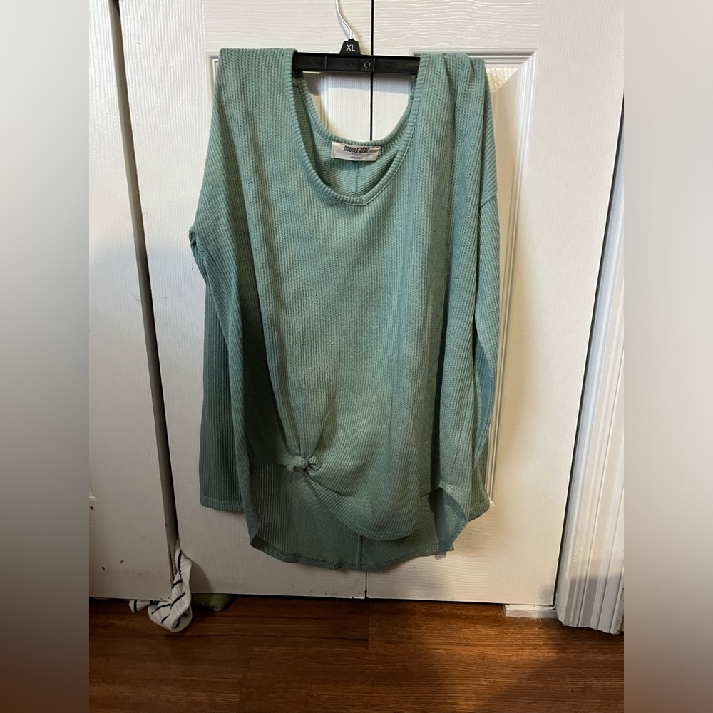 Double Zero Mint Knit Sweater